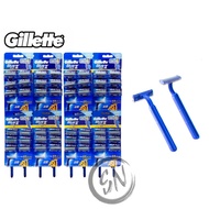Gillette Blue ii | Gillette Blue 2 Disposable Razor 1Cart x 48Pcs