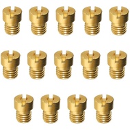 Kit Jet Utama Karburetor Strongthium untuk Nibbi Keihin CVK PE PZ GY6 99101-393 99101-GHB-000 60 #  