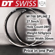 DT swiss 27.5 inch MTB Rim 28H Eyelet M1700 W:30mm 100%Original Product AM/FR/XC For Mountain bike