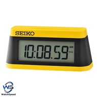 Seiko QHL091Y QHL091 Yellow Digital Light Snooze Alarm Clock