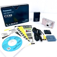 【Excellent】  Digital Camera LUMIX Cocktail Pink DMC-FX33-P