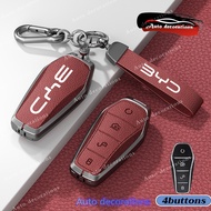 BYD Zinc alloy key chain premium key cover For BYD dolphin atto3 seal sealion 6 M6 sealion 7 shark k