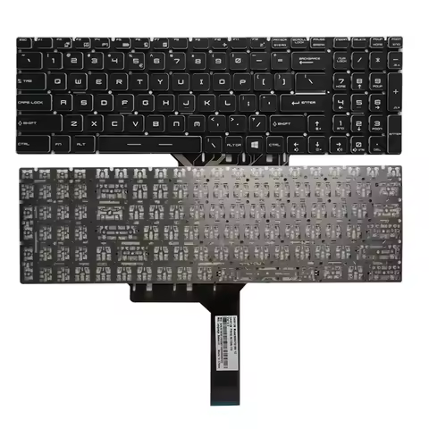 Russian/US/UK/Spanish laptop keyboard For MSI GF75 Thin 8RC 9RD 9RD 9SC 9SE MS-17F1 MS-17F2-17F3-179