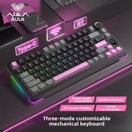 AULA-MOJING | Three Mode Mechanical Keyboard F75 Layout