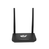 X 4G Wireless Wifi Router LTE 300Mbps Mobile MiFi Portable Hotspot with SIM Card Slot EU Plug (Bl