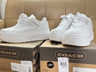 COACH 白色厚底波鞋