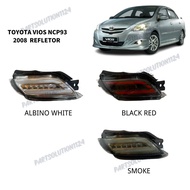 Toyota Vios NCP93 Dugong Rear Reflector (2008–2012) | V-Land / Sonar Style | Albino, Smoke, JDM, Cle