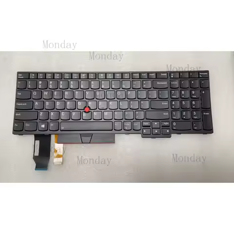W Backlit Keyboard 01YP680 for Lenovo P52 53 P72 P73 T590 E580 Fit 01YP760 01YP600
