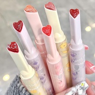 Gege bear Gege bear Lipstick Moisturizing Mirror Water Gloss Jelly Love Heart Lipstick Lipstick Pen 