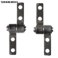 SIJIANGMOLD Small Metal Damping Hinge, Metal Steel Sliver 360 Degree Torque Hinge, Durable Torque Sh
