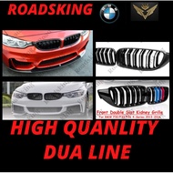 FRONT BUMPER GRILL BMW F32/33 14Y 4 SERIES GLOSSY BLACK 3 COLOUR