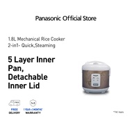 Panasonic Jar Warmer Rice Cooker 1.8L SR-JQ185NSH