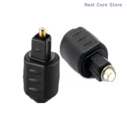 1Pcs Black Optical Audio Adapter Mini 3.5mm Female Jack To Digital Square Optical O Adapter Optical 