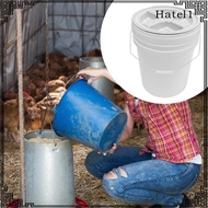 [Hatel] 18L Bucket Pail Large Capacity Multifunctional Utility Pail with Lid Food Storage Container 