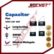 Fan capacitor ceiling fan wall fan stand fan 1uf 1.25uf 1.5uf 2uf 2.5uf 3uf 3.25uf 3.5uf 4uf 4.5uf 5