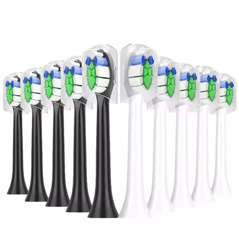 5/10 Pack Replacement Toothbrush Heads Compatible with Philips Sonicare Electric Toothbrush Heads 41