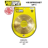 Sprocket PROTAPER 415 SYM VF3i 185 REAR SPROCKET REAR GOLD REAR VF3i185 SYM