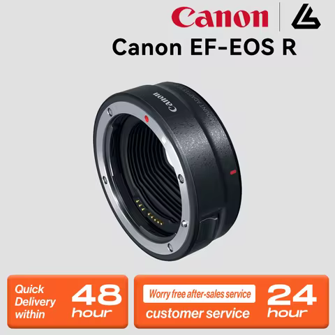 Canon EF-EOS R Mount Adapter EF-RF Compatible with Canon EOS RP R R10 R7 DSLR Mirror Digital Camera