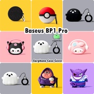 For Baseus BP1 Pro Case Cartoon Innovation Soft Silicone Earphone Case Casing Cover NO.2