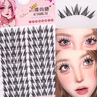 10 Rows Large Capacity  Sunflower False Eyelash Manga Eyelash Cosplay Natural Thickening Eyelash Ext