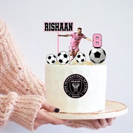 Inter Miami Messi Football Club - Birthday Cake Topper/Birthday Cake Decoration