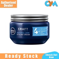 Nivea Men Craft Styling Shaping Styling Cream 150g Styling Cream Minyak Rambut Side Part Non Sticky 