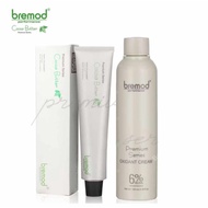 Premium Bremod 3.0 Dark Brown Cocoa Butter Hair Color With oxidizer Set
