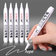 Durable Oily Car Tire Paint Graffiti Pen DIY Student Created Drawing Marker Pen Multifunctional Waterproof Quick Drying White Marker Pen