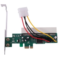 PCI-E X1 to PCI Riser Card, ASM1083 Chip, Driver-Free, Suitable for WIN8/WIN7/Vista/XP/32/64-Bit, Li