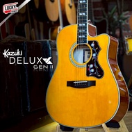 กีต้าร์โปร่ง Martin lee MD-410C / KAZUKI KZ-41C & Deluxe / Kama K-410C ภาคไฟฟ้า Double OS-1 ขนาด 41 