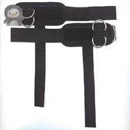 Pull-up Grip Band Fitness Gloves 1 Pair D-Ring Weight Lifting Bracelet