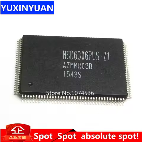 2PCS/LOT and new Original MSD6306PUS-Z1 MSD6306PUS MSD6306 QFP YUXINYUAN IC in Stock100%Test