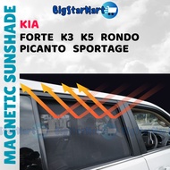 KIA Forte K3 K5 Rondo Picanto Sportage (Type A) Magnetic Sunshade Car Window Sun Shade
