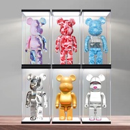 Bearbrick Bearbrick1000% Acrylic Display Box Violent Bear Hand-Made Model Transparent Storage Dust Cover