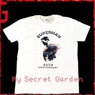 現貨XL SUPERMAN 80th Anniversary 80周年 超人漫畫 DC Comics official T Shirt 英國官方T恤 Tee 尖沙咀首都廣場 The Capital T