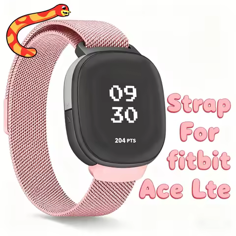 New Metal Magnetic Strap For Fitbit Ace LTE Wristband Bracelet Replacement For Fitbit Ace LTE Watch 