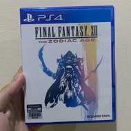 Kaset Ps4 Final Fantasy Xii The Zodiac Age Ps 4 Playstation bd FF 12 ff12 game