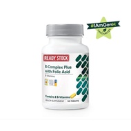 Original Shaklee B- Complex Plus With Folic Acid (120 Tablets )