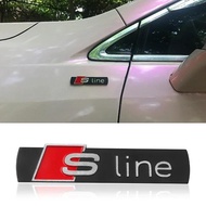 for Audi Car Side Emblem Stickers Trunk Logo Decals Sline A3 A5SQ5 SQ7 S3 S4 S5 S6 S7 S8 A4L A6L A7 