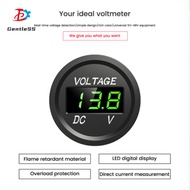 DC12V Waterproof Digital Display Car Voltmeter Car Motorcycle Battery LED Voltmeter