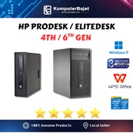 (𝐒𝐏𝐄𝐂𝐈𝐀𝐋 𝐎𝐅𝐅𝐄𝐑) HP PC i5/i7 4th GEN PC HP PRODESK 600 G1 ELITEDESK 800 G1 SFF Student PC Office PC S