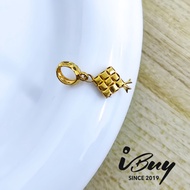 IBUY 916 Gold Ketupat Charm 22K (916)