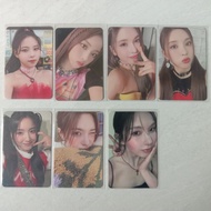 [Ready] Official photocard pc album NMIXX Bae, Jiwoo, Kyujin Ad Mare Entwurf Expérgo