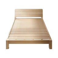 Elegant Style เตียงไม้แท้ ไม้สนขนาด 6ฟุต 5ฟุต 3.5ฟุต แข็งแรงรับน้ำหนักได้ดี