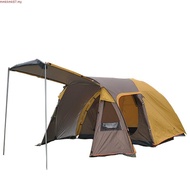 [Woodz] Hill Stone Waterproof 4 person 1 Room 1 Hall Outdoor Camping Tent Double Layer Fly Camping T