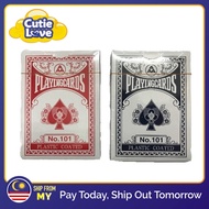 [Ready Stock] Casino Poker Playing Card/ Poker Card 52+4 Joker Deck-1box 12pcs