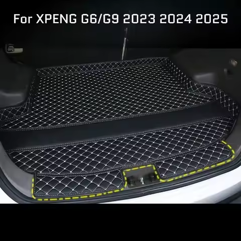 Car Trunk Mat for XPENG G6 XPENG G9 2023 2024 2025 Accessories Main Pad Retrofitting The Special Car