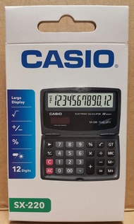 CASIO SX-220 calculator 計算機 （12位）