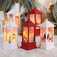 Christmas Candlestick Night Light Elderly Snowman Decoration Small Night Light Desktop Decoration Christmas Decoration