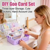 Sticker Goo Chuck Goo Card Children's Toy Goo Card Sticker Hand Storage Box Sticker Goo Card DIY cut